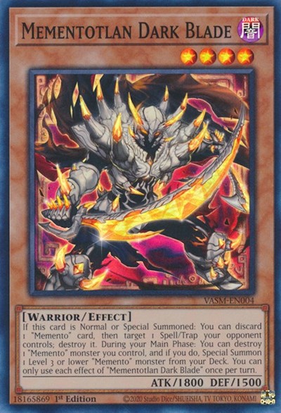 Mementotlan Dark Blade (VASM-EN004) [Valiant Smashers]