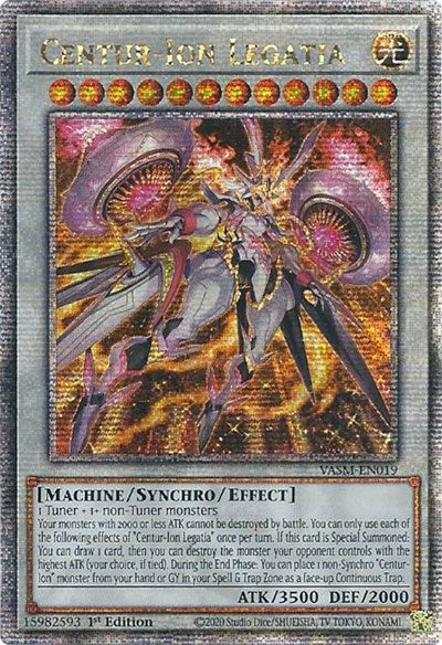 Centur-Ion Legatia (Quarter Century Secret Rare) (VASM-EN019) [Valiant Smashers]