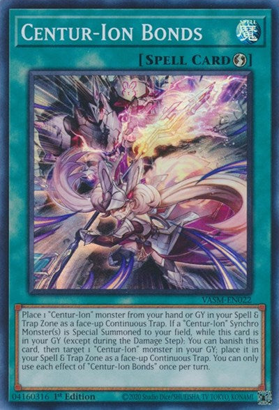 Centur-Ion Bonds (VASM-EN022) [Valiant Smashers]