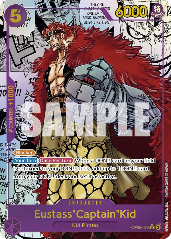 Eustass"Captain"Kid (Alternate Art) (Manga) (OP05-074) [Awakening of the New Era]
