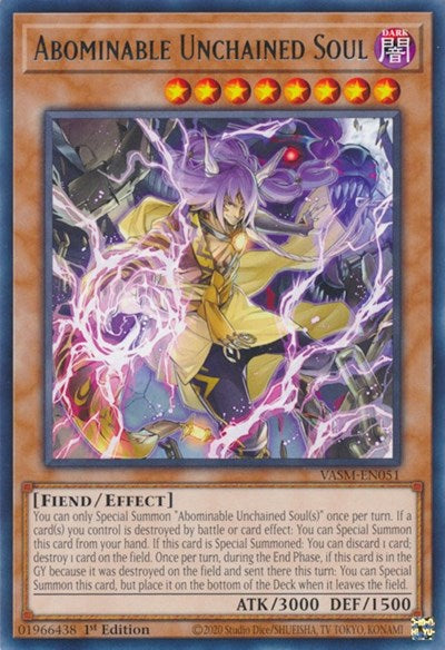 Abominable Unchained Soul (VASM-EN051) [Valiant Smashers]