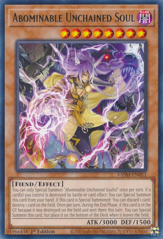 Abominable Unchained Soul (VASM-EN051) [Valiant Smashers]