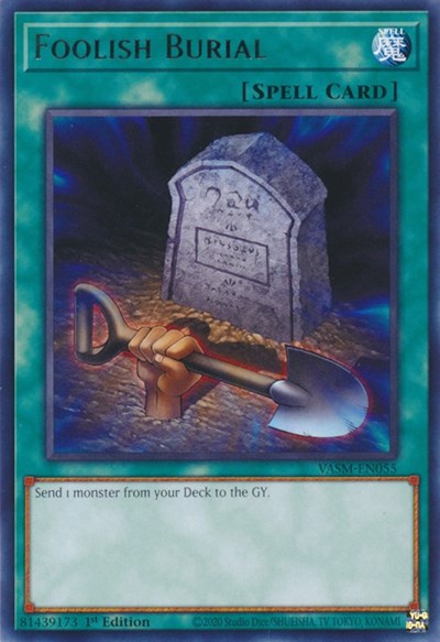 Foolish Burial (VASM-EN055) [Valiant Smashers]
