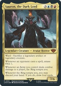 Sauron, the Dark Lord (301) [Pro Tour Promos]