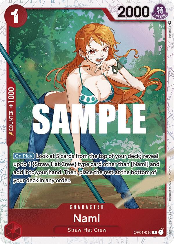 Nami - OP01-016 (Ultra Deck: The Three Captains) (OP01-016) [One Piece Promotion Cards]
