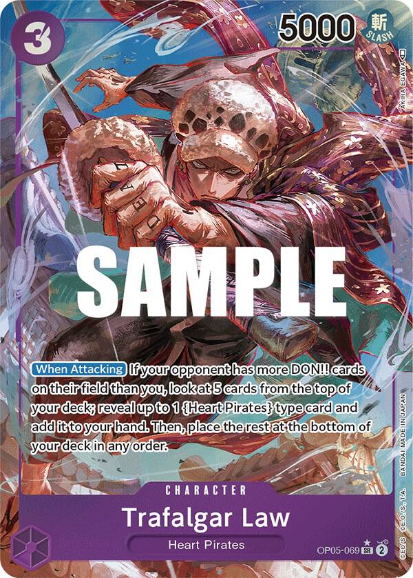 Trafalgar Law (Alternate Art) (069) (OP05-069) [Awakening of the New Era]