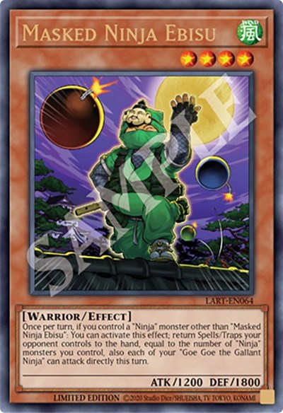 Masked Ninja Ebisu (LART-EN064) [The Lost Art Promotion]