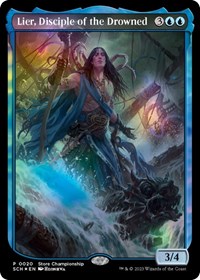 Lier, Disciple of the Drowned (20) [Game Day & Store Championship Promos]