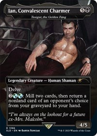 Ian, Convalescent Charmer - Tasigur, the Golden Fang (1396) [Secret Lair Drop Series]