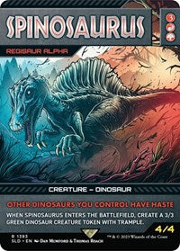 Spinosaurus - Regisaur Alpha (1393) [Secret Lair Drop Series]