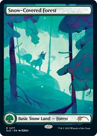 Snow-Covered Forest (1477) (1477) [Secret Lair Drop Series]