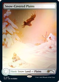 Snow-Covered Plains (1473) (Rainbow Foil) (1473) [Secret Lair Drop Series]