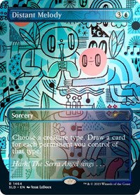 Distant Melody (1464) (Rainbow Foil) (1464) [Secret Lair Drop Series]