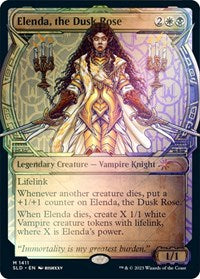 Elenda, the Dusk Rose (Rainbow Foil) (1411) [Secret Lair Drop Series]