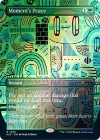 Moment's Peace (Rainbow Foil) (1466) [Secret Lair Drop Series]