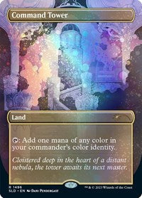 Command Tower (1496) (Galaxy Foil) (1496) [Secret Lair Drop Series]