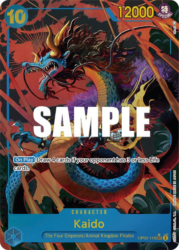 Kaido (118) (Alternate Art) (OP05-118) [Awakening of the New Era]