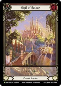 Sigil of Solace (FAB178) (FAB178) [Flesh and Blood: Promo Cards]