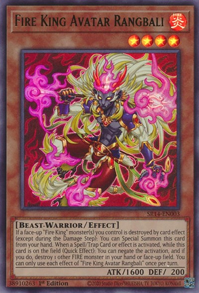 Fire King Avatar Rangbali (SR14-EN003) [Structure Deck: Fire Kings]
