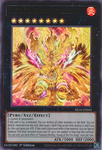 Garunix Eternity, Hyang of the Fire Kings (SR14-EN044) [Structure Deck: Fire Kings]
