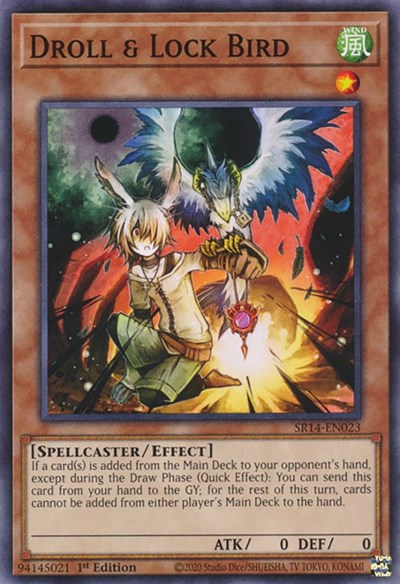 Droll & Lock Bird (SR14-EN023) [Structure Deck: Fire Kings]