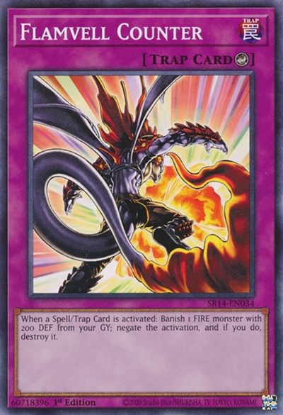 Flamvell Counter (SR14-EN034) [Structure Deck: Fire Kings]