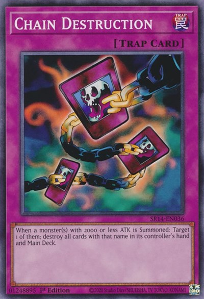 Chain Destruction (SR14-EN036) [Structure Deck: Fire Kings]