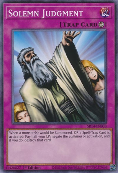 Solemn Judgment (SR14-EN038) [Structure Deck: Fire Kings]
