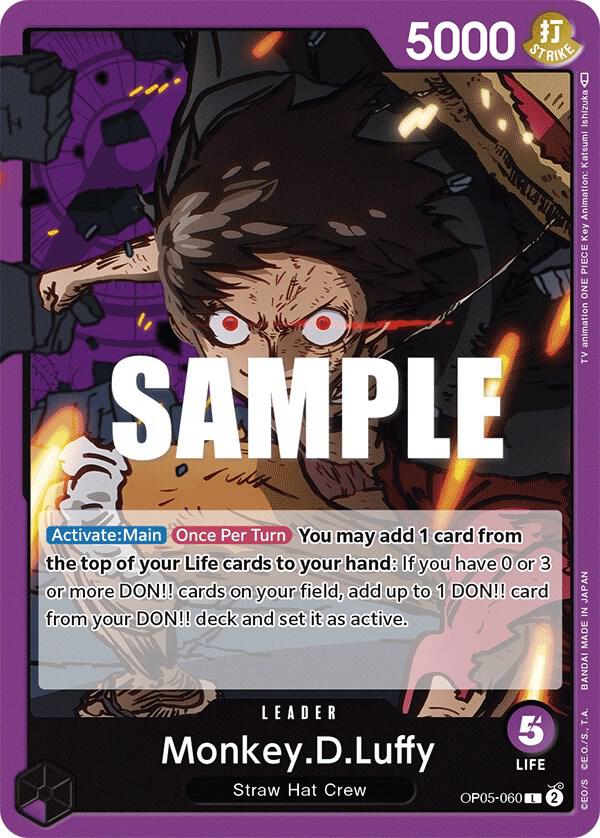 Monkey.D.Luffy (060) (OP05-060) [Awakening of the New Era]
