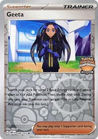 Geeta - 188/197 (Regional Championships) [Staff] (188/197) [League & Championship Cards]