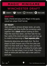 Magic Minigame: Winchester Draft (1) [The Lost Caverns of Ixalan]