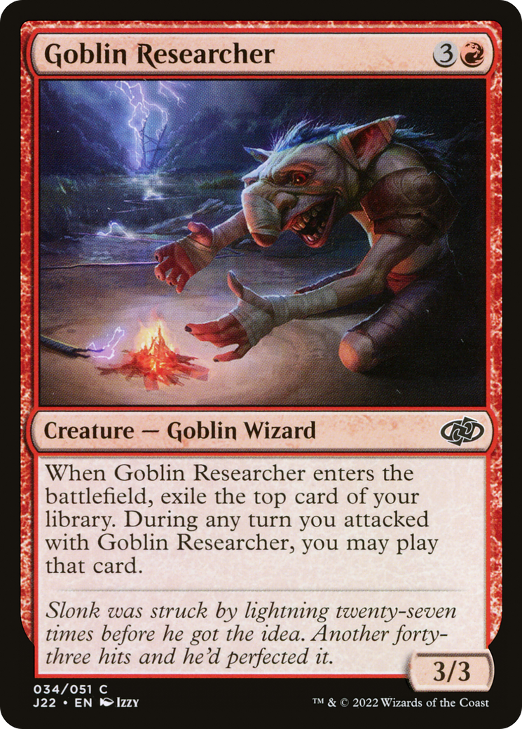 Goblin Researcher (J22-034) - Jumpstart 2022