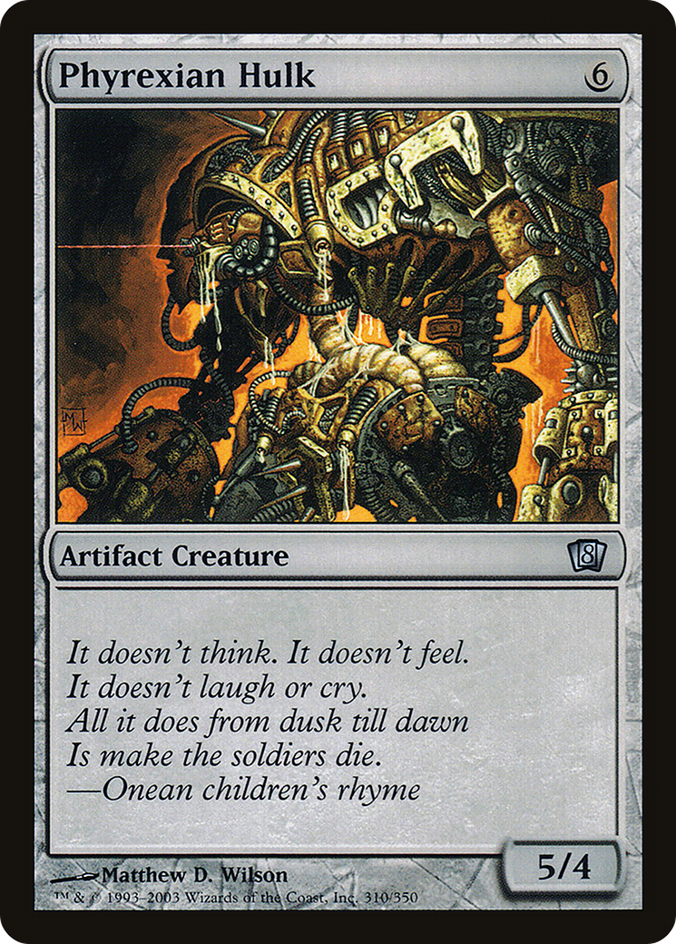 Phyrexian Hulk (8ED-310★) - 8th Edition