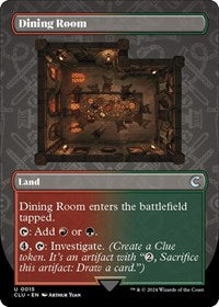 Dining Room (Borderless) (15) [Ravnica: Clue Edition]