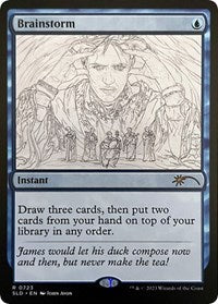 Brainstorm (0723) (Sketch Showcase) (723) [Secret Lair Drop Series]