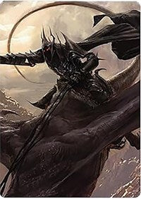 Witch-king, Sky Scourge Art Card (21) [Art Series: Universes Beyond: The Lord of the Rings: Tales of Middle-earth]
