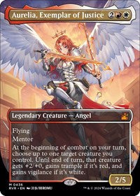 Aurelia, Exemplar of Justice (Anime Borderless) (436) [Ravnica Remastered]
