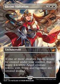 Divine Visitation (Anime Borderless) (416) [Ravnica Remastered]