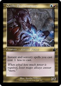 Goblin Electromancer (Retro Frame) (367) [Ravnica Remastered]