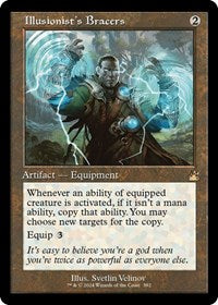 Illusionist's Bracers (Retro Frame) (392) [Ravnica Remastered]