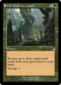 Life from the Loam (Retro Frame) (350) [Ravnica Remastered]