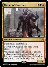 Master of Cruelties (198) [Ravnica Remastered]