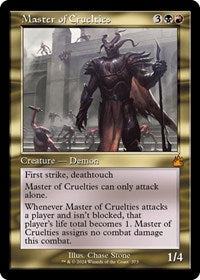 Master of Cruelties (Retro Frame) (373) [Ravnica Remastered]