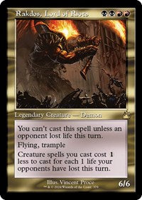 Rakdos, Lord of Riots (Retro Frame) (379) [Ravnica Remastered]