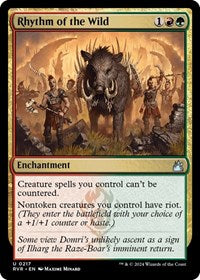 Rhythm of the Wild (217) [Ravnica Remastered]