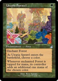 Utopia Sprawl (Retro Frame) (355) [Ravnica Remastered]