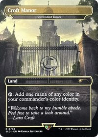 Croft Manor - Command Tower (792) [Secret Lair Drop Series]