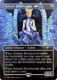 Solemn Simulacrum (0791) (Galaxy Foil) (791) [Secret Lair Drop Series]