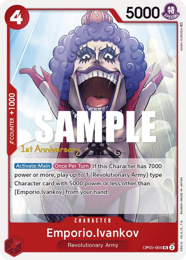 Emporio.Ivankov (OP05-004) [Awakening of the New Era: 1st Anniversary Tournament Cards]