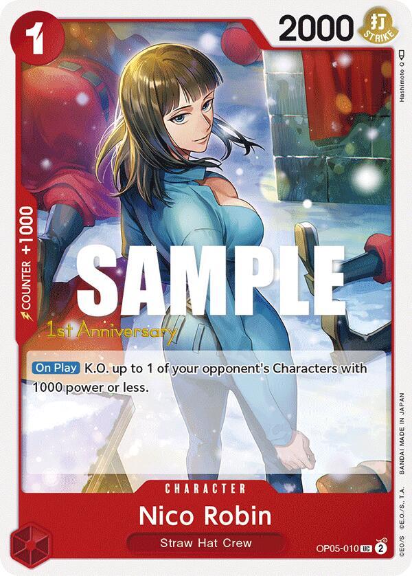 Nico Robin (OP05-010) [Awakening of the New Era: 1st Anniversary Tournament Cards]